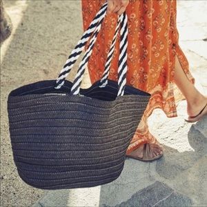 Rachel Zoe Straw tote bag